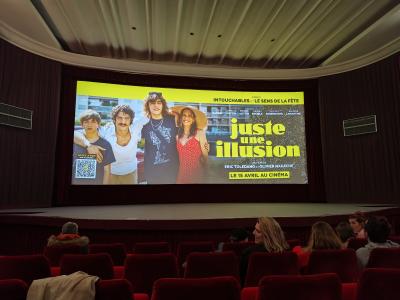 En présence de Camille COTTIN, Louis GARREL, Eric TOLEDANO et Olivier NAKACHE